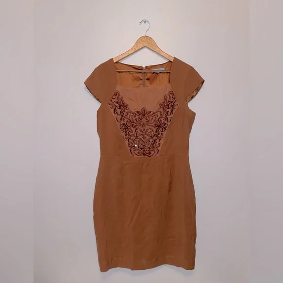 Antonio Melani Dresses | Y2k Antonio Melani Dress - 14 | Color: Brown | Size: 14 | Klamberson08's Closet